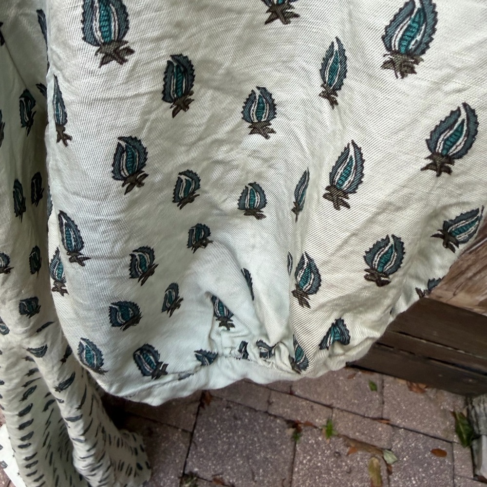 Banana Republic Green and Black Patterned Dress - Picture 6 of 6